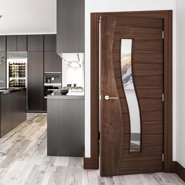 Cadiz Glazed Walnut Door
