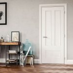 Canterbury White Primed Door