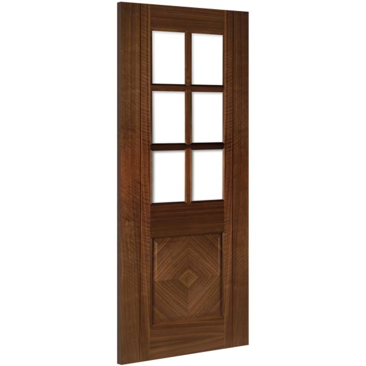 Kensington Glazed Walnut Door - Image 3