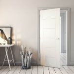 Pamplona White Primed Door
