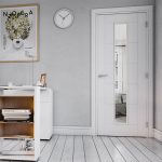 Seville Glazed White Primed Door