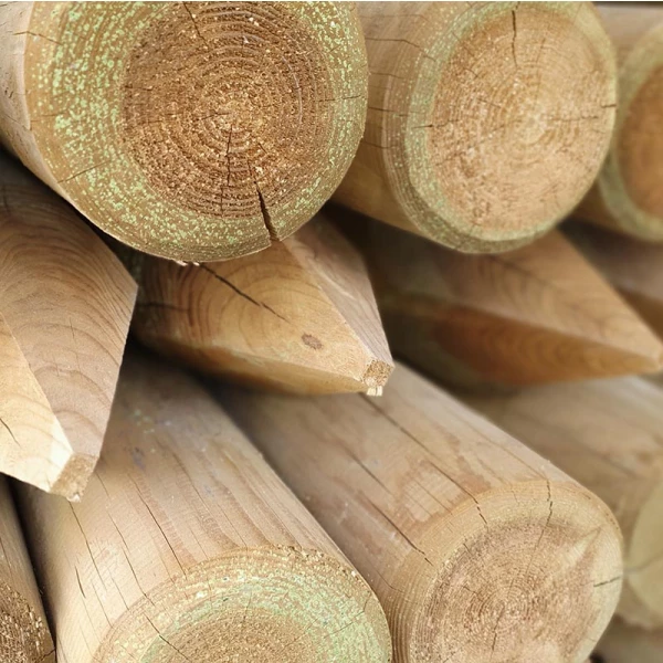 Round Fencing Post