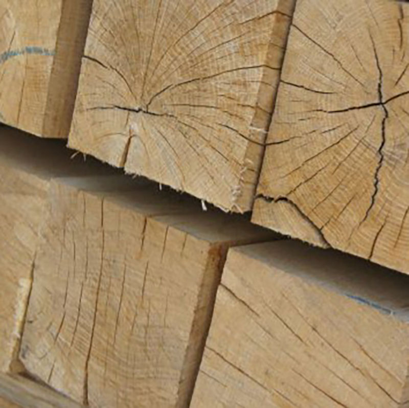 Green Oak sters Timber
